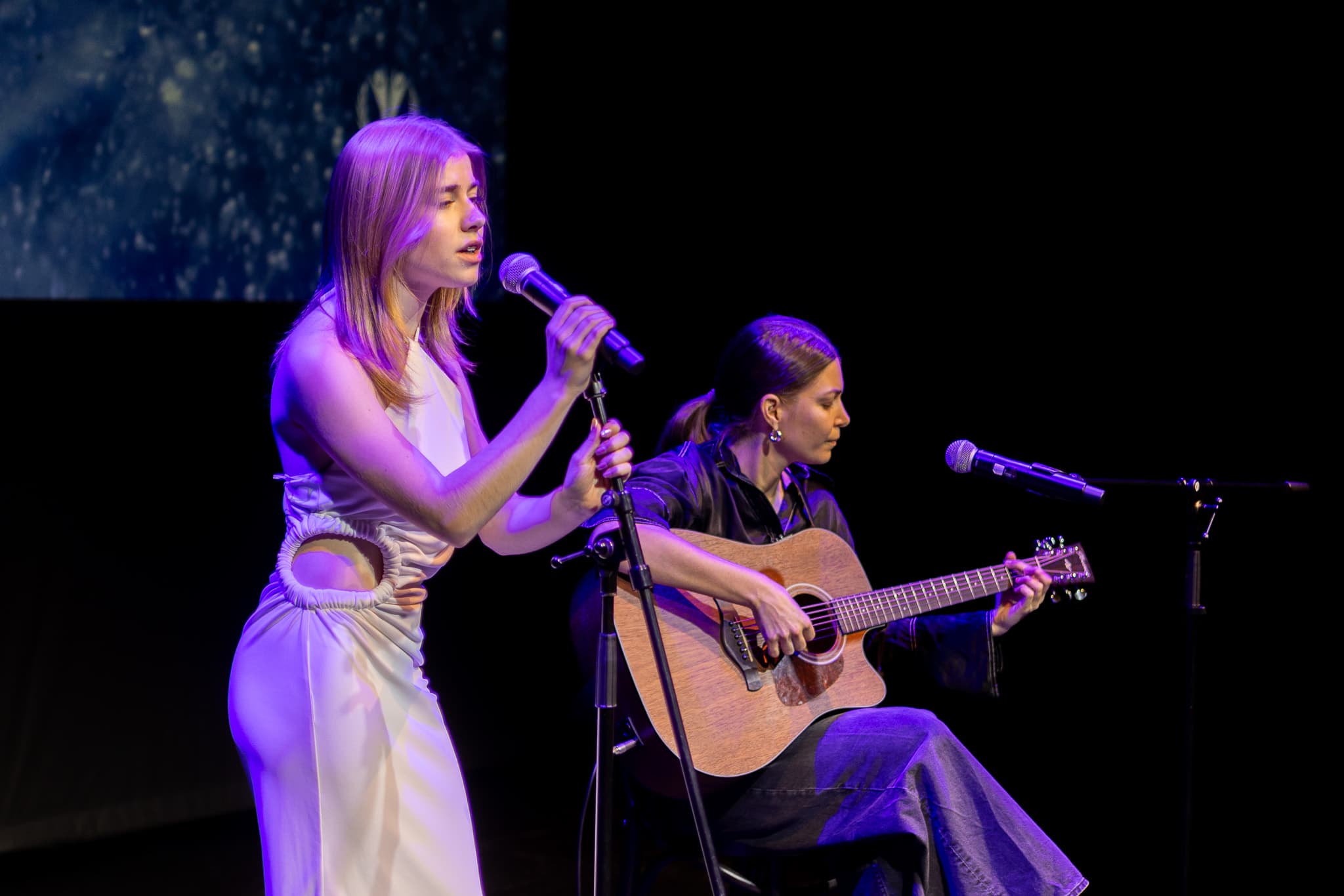 Musical performance at the gala
