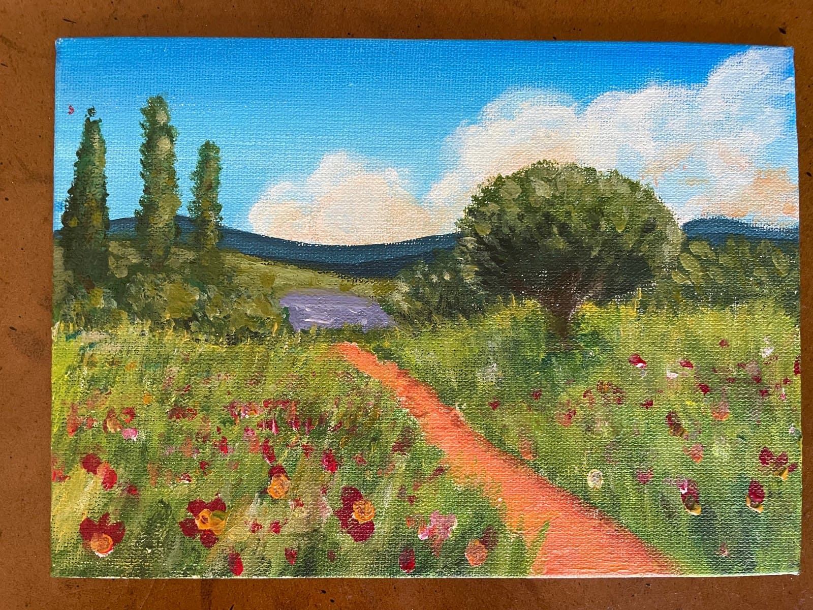 Painting by a Ukrainian child — artwork sold at the gala auction